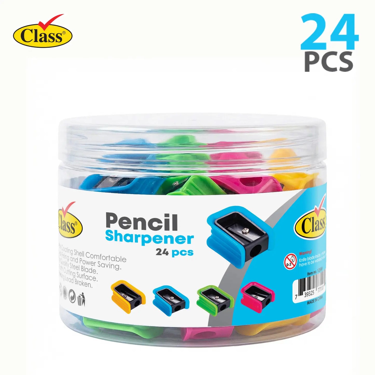 Class Pencil Sharpener - 24 Pieces
