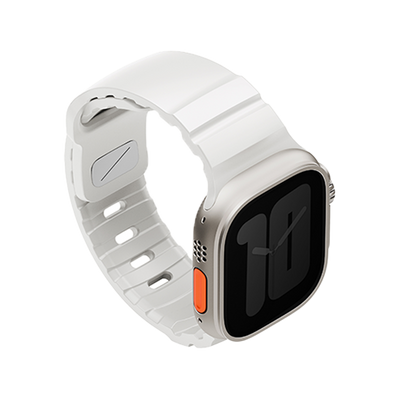 Uniq Alton Silicon Strap for Apple Watch 49/46/45/44mm - Blanc White