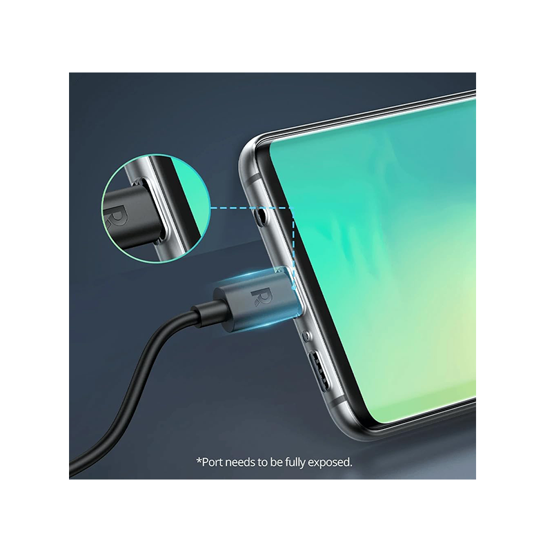 RavPower Cable / 60W / USB-C to USB-C Cable / 1M - Black