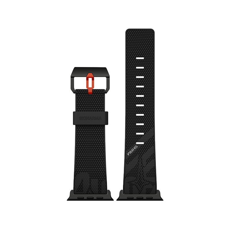 SKINARMA Phantom Watch Strap for Apple Watch 49 / 46 / 45 / 44mm - Black