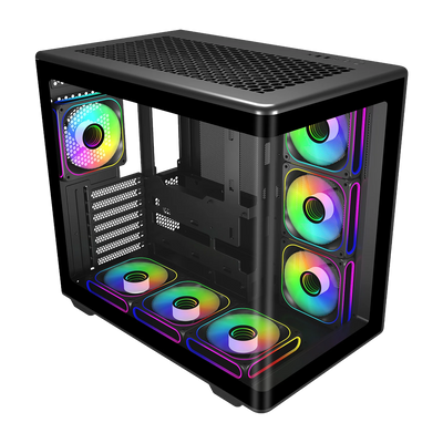 Cooler Master Elite 600 With 7 Fans ATX Case - Black
