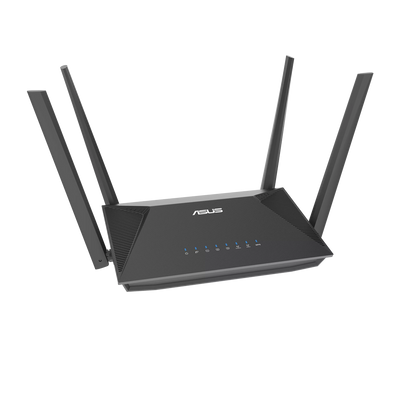 ASUS RT-AX52 Pro (AX3000) Dual Band WiFi 6 Extendable Router - Black