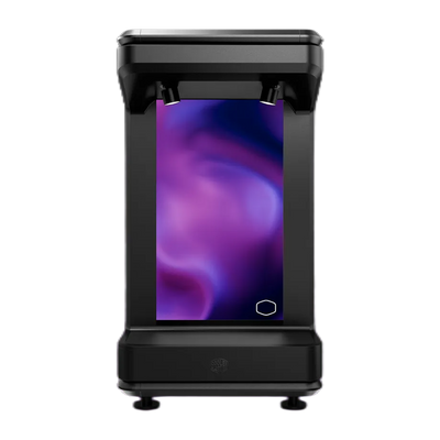 Cooler Master MasterFrame 360 Stage With 15.6 Inch LCD Screen ATX Case - Black