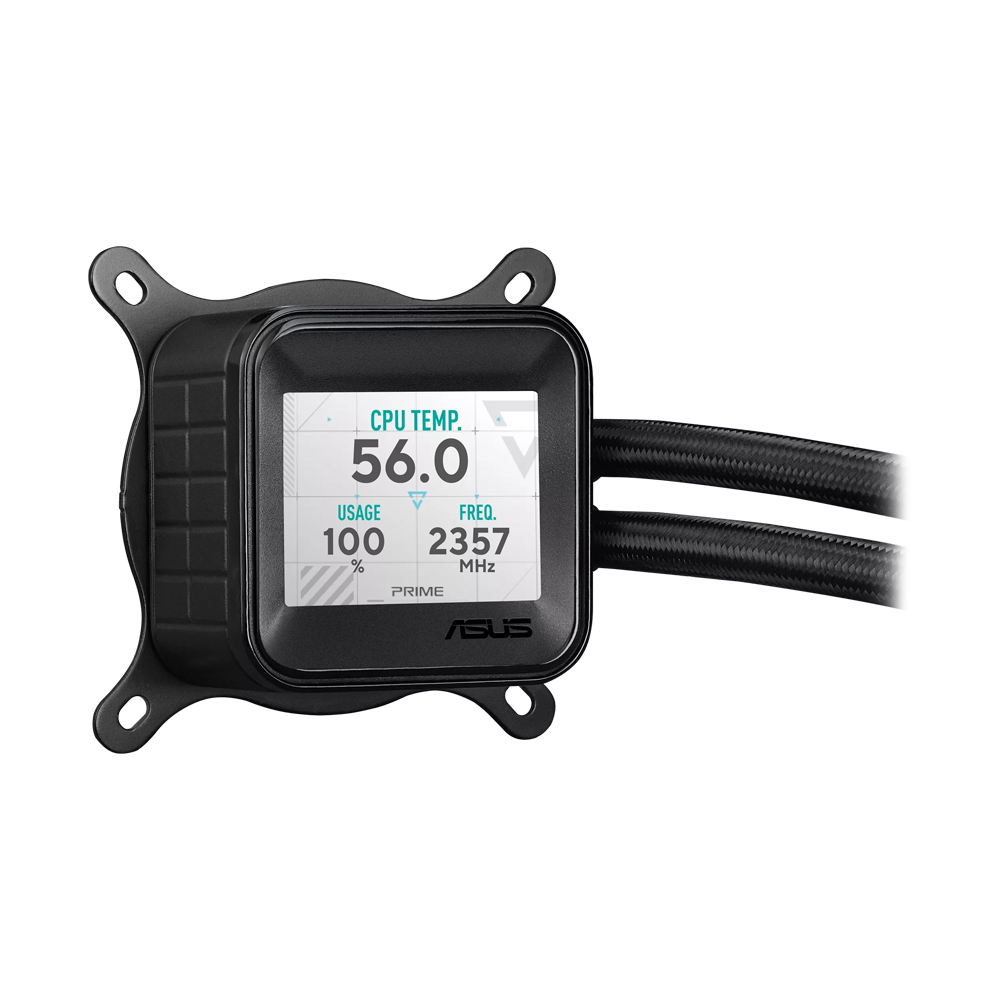 ASUS PRIME 360 ARGB LCD Liquid Cooler - Black