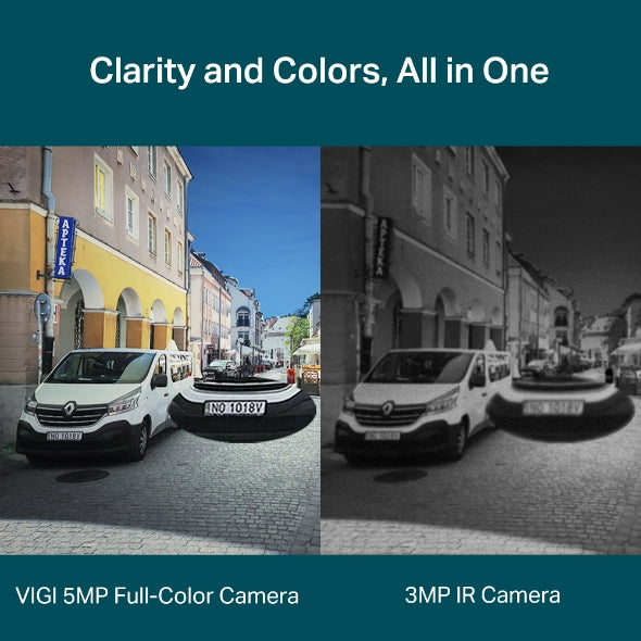 TP-Link VIGI C350 VIGI 5MP Outdoor Full-Color Bullet Network Camera