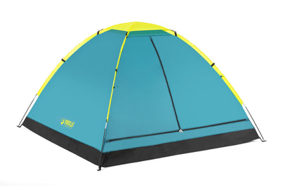Bestway 2.10m x 2.10m x 1.30m cooldome 3 tent (contents:tent, carry bag, eight pegs, one layer)