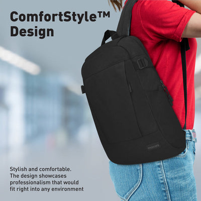 Promate Birger ComfortStyle Laptop Backpack for 15.6" - Black