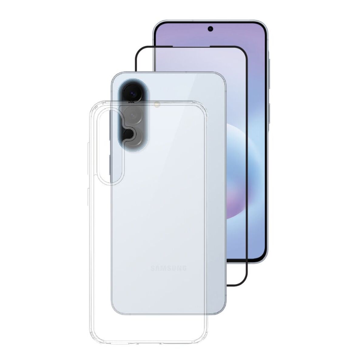 Smartix Ultraguard Bundle (Screen Protector + Phone Case) for Samsung A57 - Clear