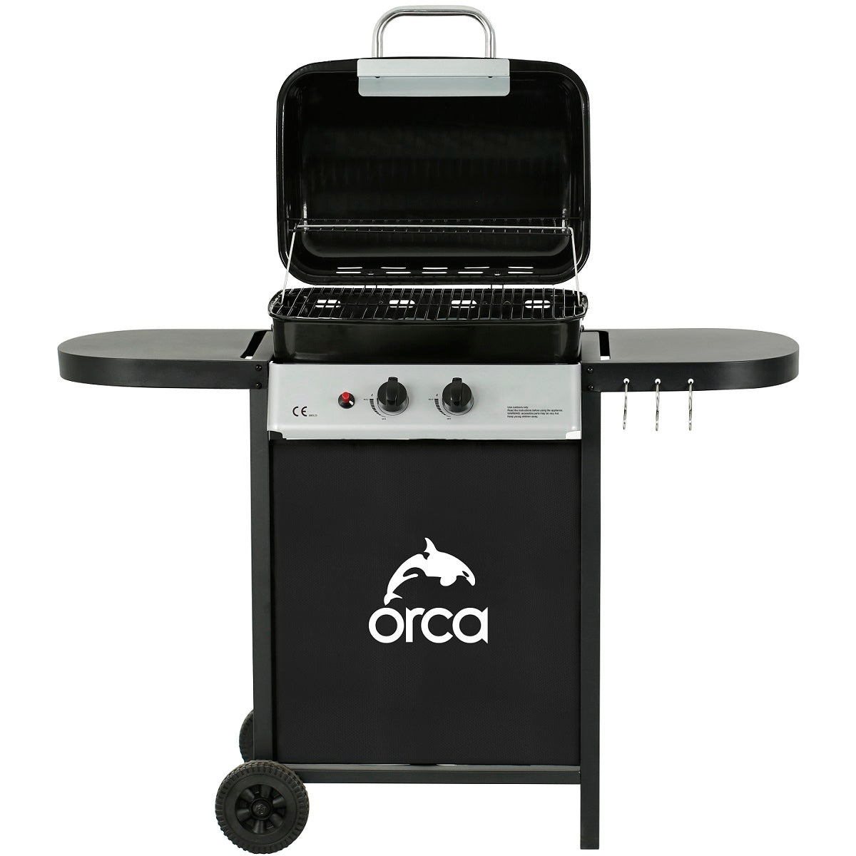 Orca Gas Grill 2 Burner 119x50.8x99.5cm - OR-2GG-20B