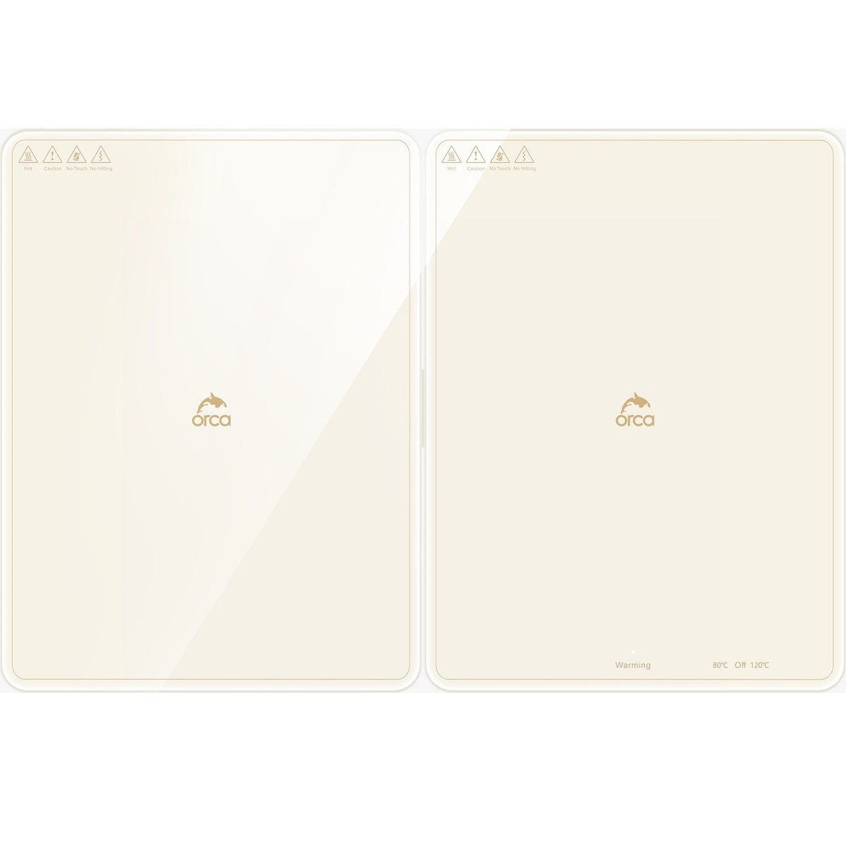 Orca Food Warmer Plate Foldable 40x30cm 2 Boards - OR-FWP-825J