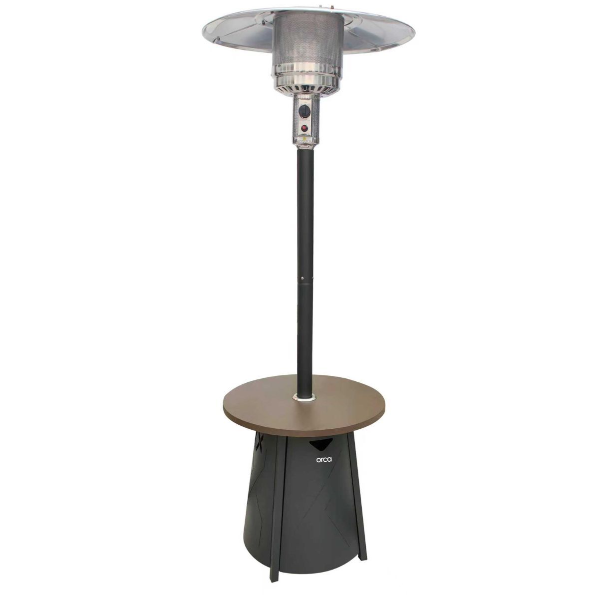 Orca Patio Heater Table Type Gas - Black - OR-HSS-A-TYPC