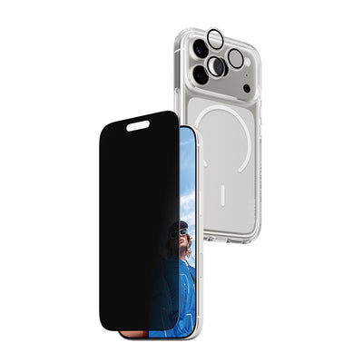 PanzerGlass® 3-in-1 Flagship Privacy Bundle For iPhone 17 Pro - Privacy