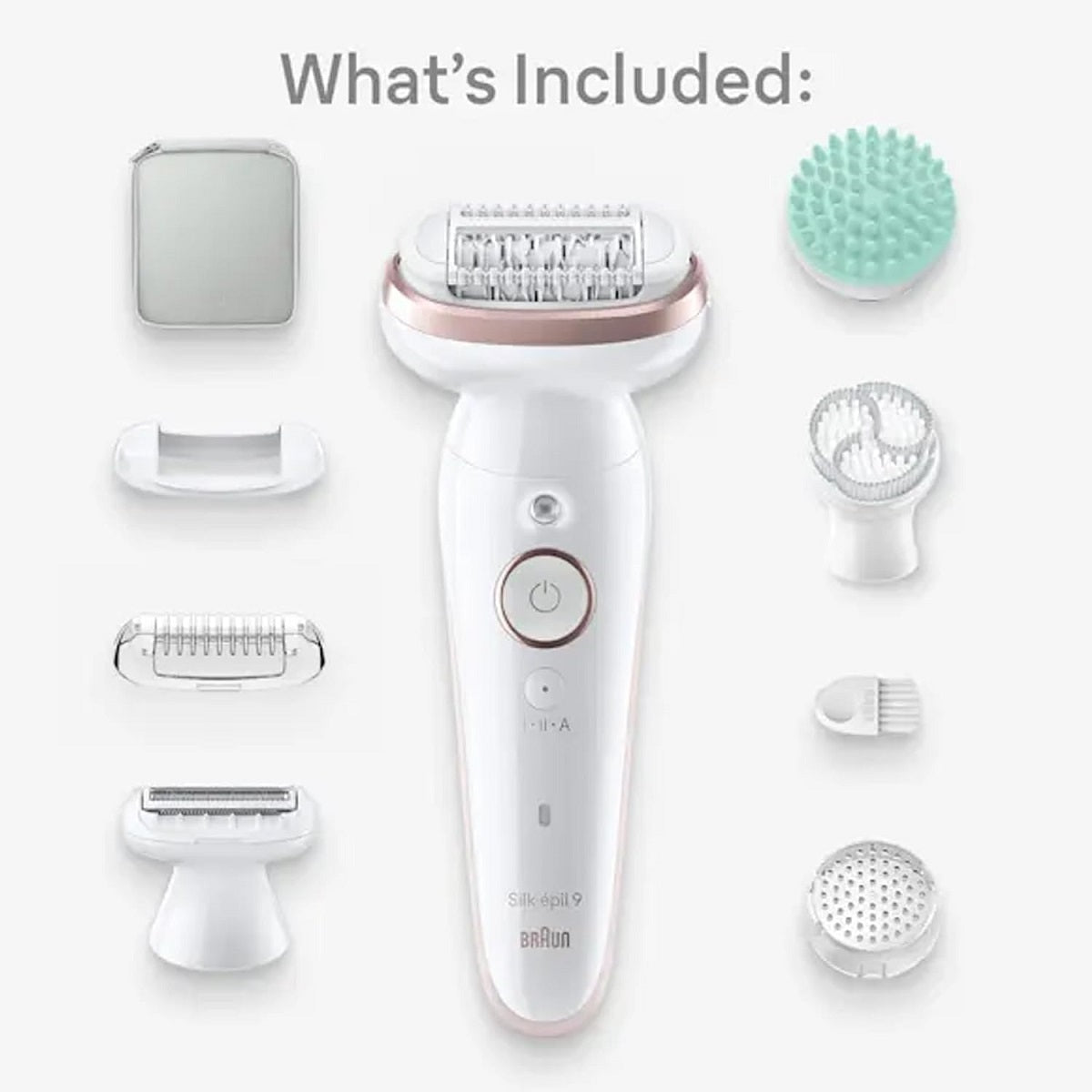 Braun Silk-épil 9 Epilator, Wet & Dry White - SES9-080