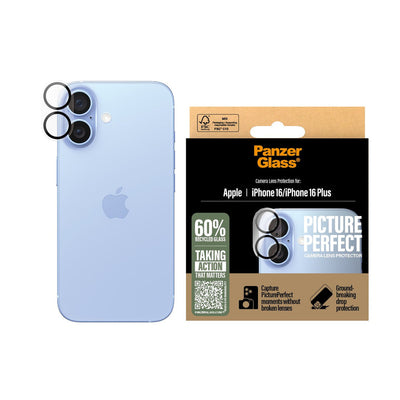 PanzerGlass PicturePerfect Lens Protector - for iPhone 16 / iPhone 16 Plus / Plate