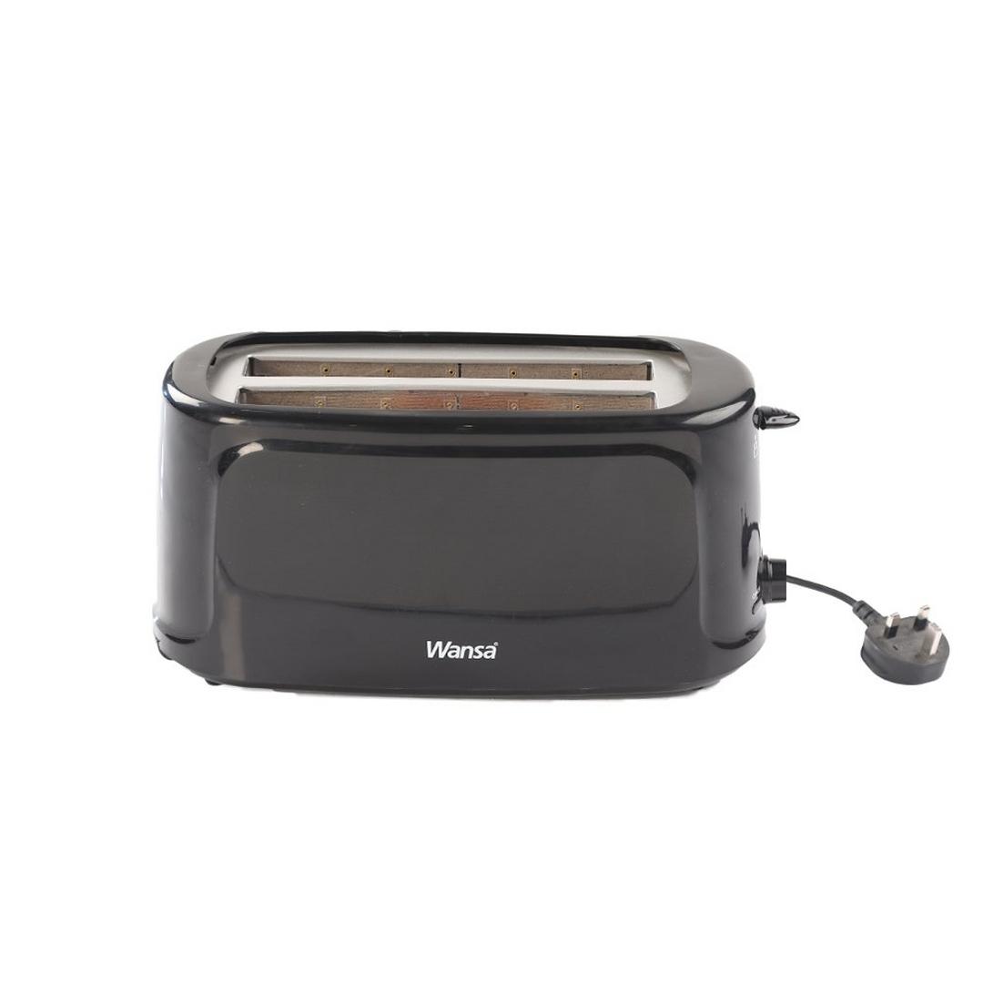 Wansa Toaster, 1400 Watts, TA7000-CE - Black