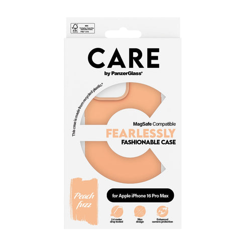 PanzerGlass® Fashion MagSafe Case For iPhone 16 Pro Max - Peach