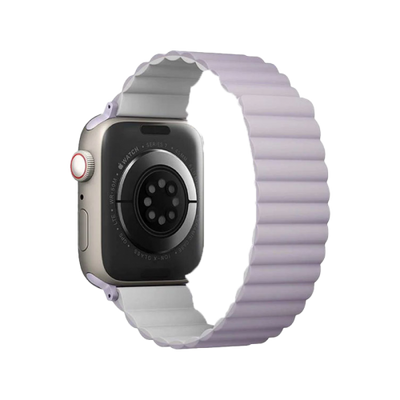 Uniq Revix Reversible Strap for Apple Watch 42/44/45mm - Lilac / White
