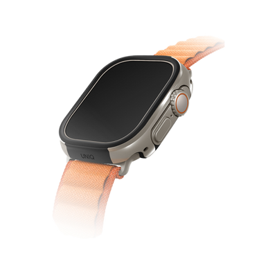 Uniq Valencia Watch Case for Apple Watch Ultra 49mm - Titanium Silver