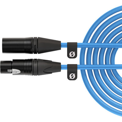 كابل RODE من XLR ذكر إلى أنثى كابل 19.7 بوصة، أزرق)