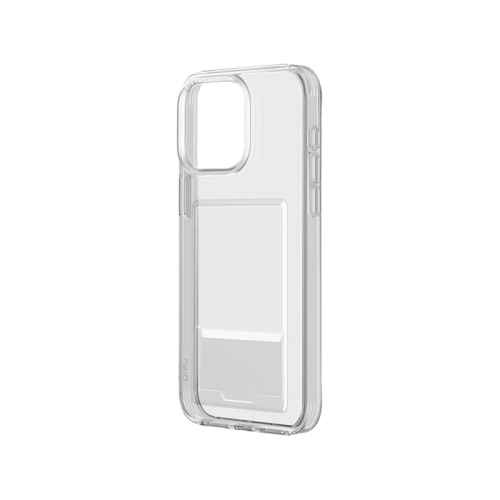 Uniq Hybrid Airfender Case for iPhone 15 Pro - Nude Transparent