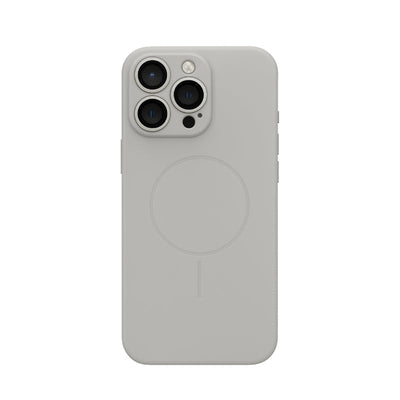 Silicon Case For Apple iPhone 16 Pro Max / Grey Accessories > Mobiles & Tablets > Mobiles > Covers & Cases