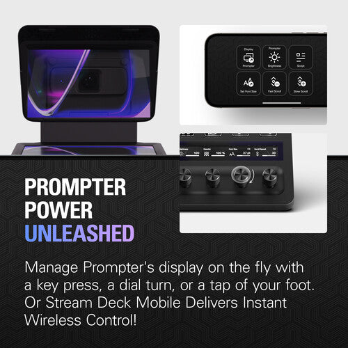 Elagto Prompter All-in-one Teleprompter - Black
