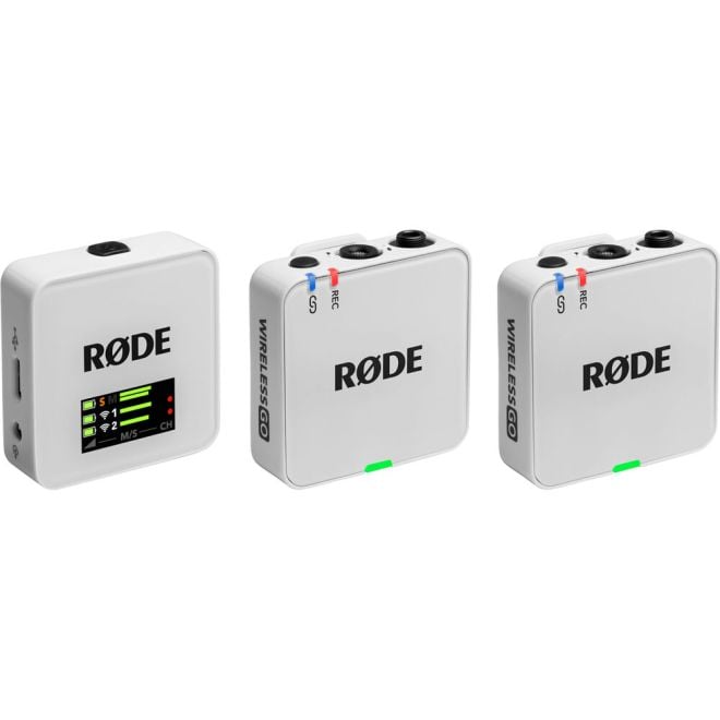 RODE WIGOIII Wireless Go Compact Microphone System (Gen-3) - White