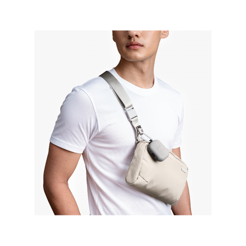 حقيبة Uniq Arden RPET RipStop Sling حقيبة - بيج Driftwood بيج