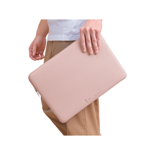 Uniq Cyprus Ridge Edition Water-Resistant Neoprene Laptop Sleeve 13” (Up To 14") - Sugar Pink