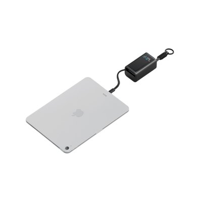 Energea Compac Arc 45W PD 10000mAh Power Bank Built-In USB-C Cable - Gunmetal