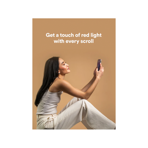 BodyGuardz Red Light Converter Privacy Glass Screen Protector for iPhone 17