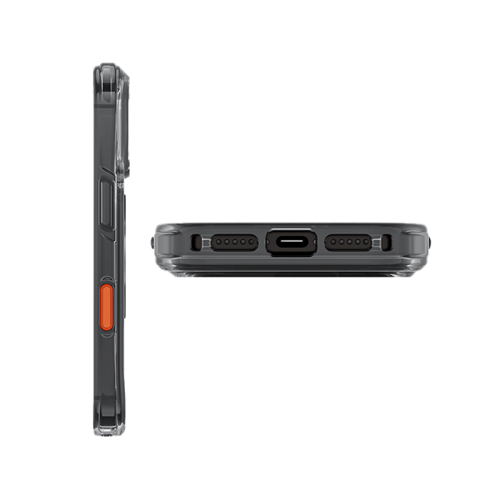 Uniq Hybrid Swivix With 360 Rotating Kickstand MagSafe Case for iPhone 17 Pro Max - Carbon Black