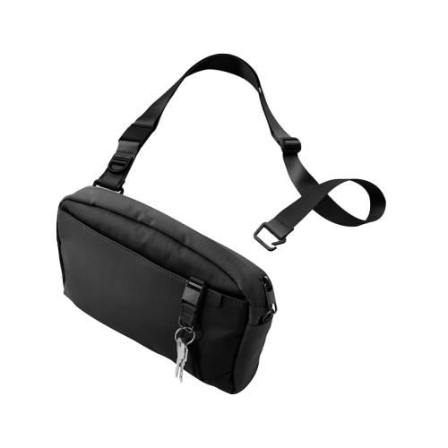 حقيبة Uniq Arden RPET RipStop Sling حقيبة -أسود ميدنايت