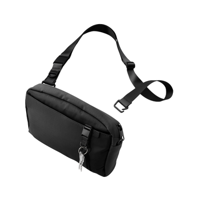 Uniq Arden RPET RipStop Sling Bag 2L - Midnight Black