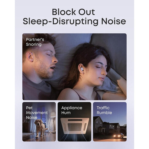 Aner Soundcore Sleep A30 Special Sleep Earbuds with Triple Noise Reduction System - Purple