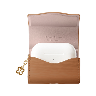 Uniq Coehl Mirelle Case for Airpods Pro 3 - Pecan Brown