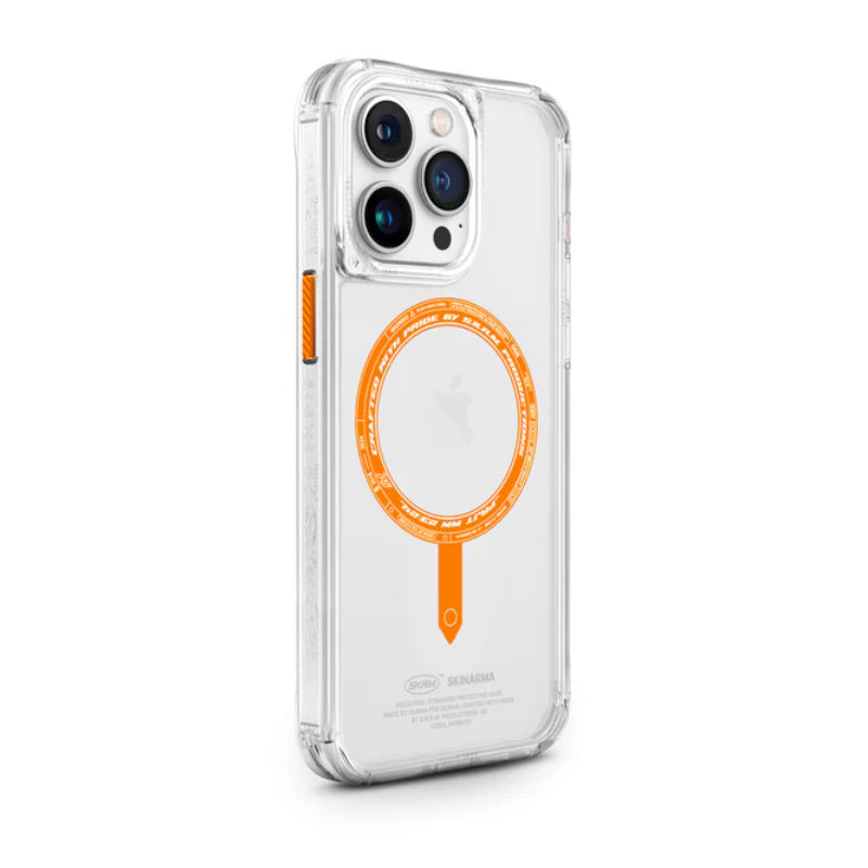 SKINARMA SAIDO SUNBURST Mag-Charge Case - iPhone 15 Pro Max / Orange Accessories > Mobiles & Tablets > Mobiles > Covers