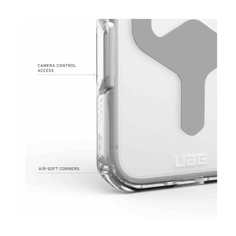 UAG Plyo MagSafe Case For Apple iPhone 17 Pro - Ice/Silver