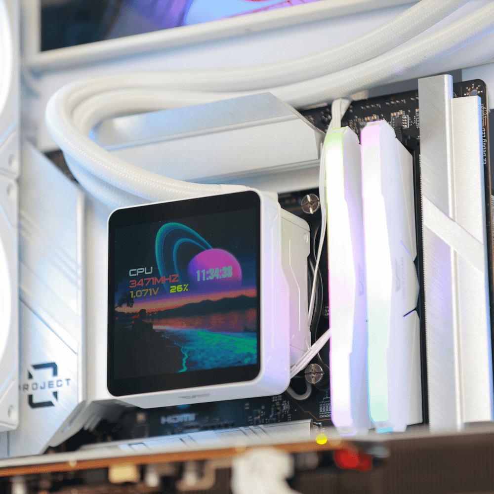 Darkflash DV360S Max Liquid Cooling - CPU Cooler / White