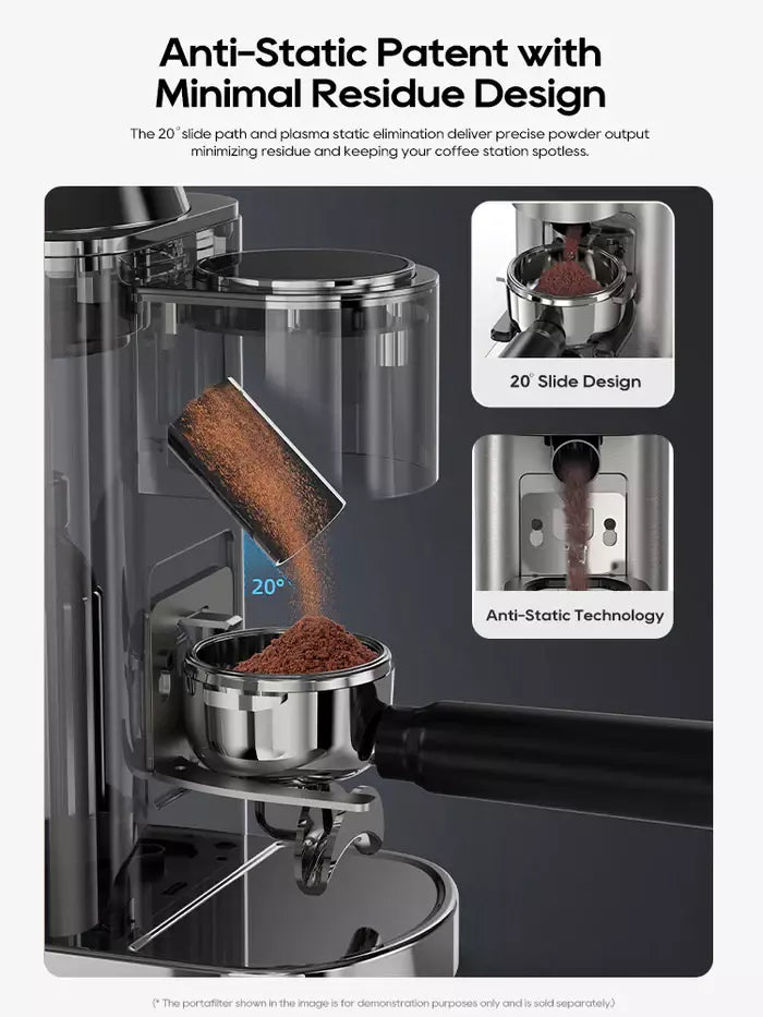 HiBREW Automatic Coffee Grinder G7 - White