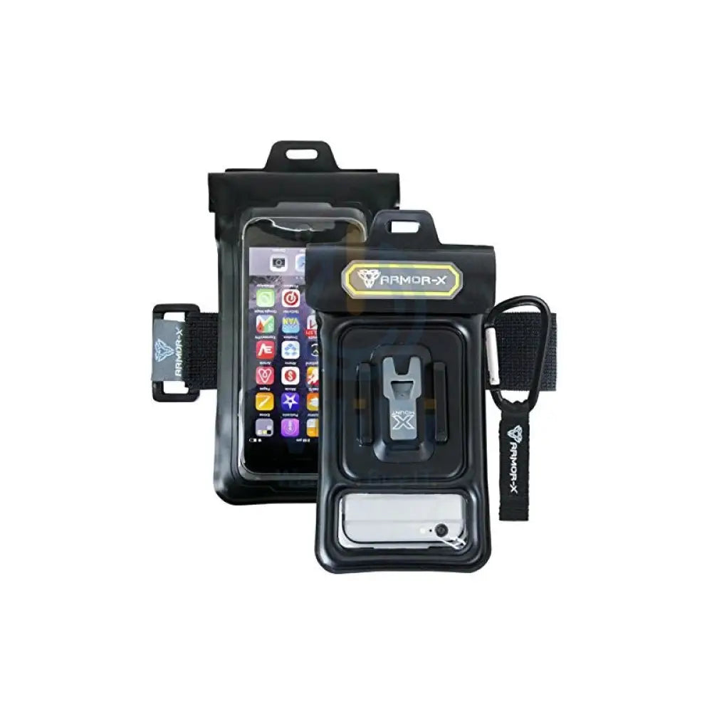 3 Meter Waterproof Sport Cover For iPhone 6 & 5.6’’ Smartphone With Carabiner & Armband Integrated With X-Mount