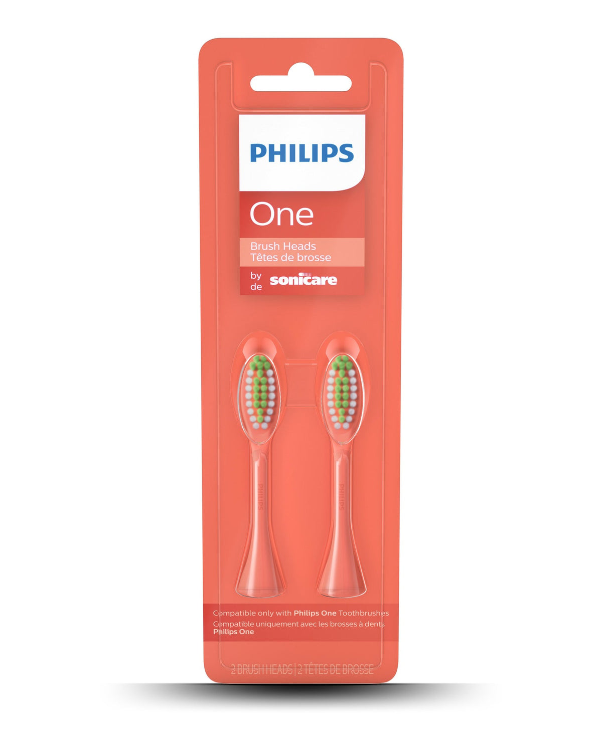 PhilipsOne Sonicare brush head - Miami Coral