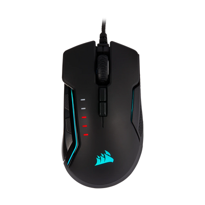 CORSAIR GLAIVE RGB PRO Wired Gaming Mouse - Black
