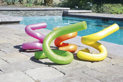 Bestway 1.22m Aqua Bones (Contents: One Display Box, Assorted in 4 Colors Aqua Bones: Yellow, Green, Orange, Pink, Total 24pcs/per Display Box) - Age 6-12