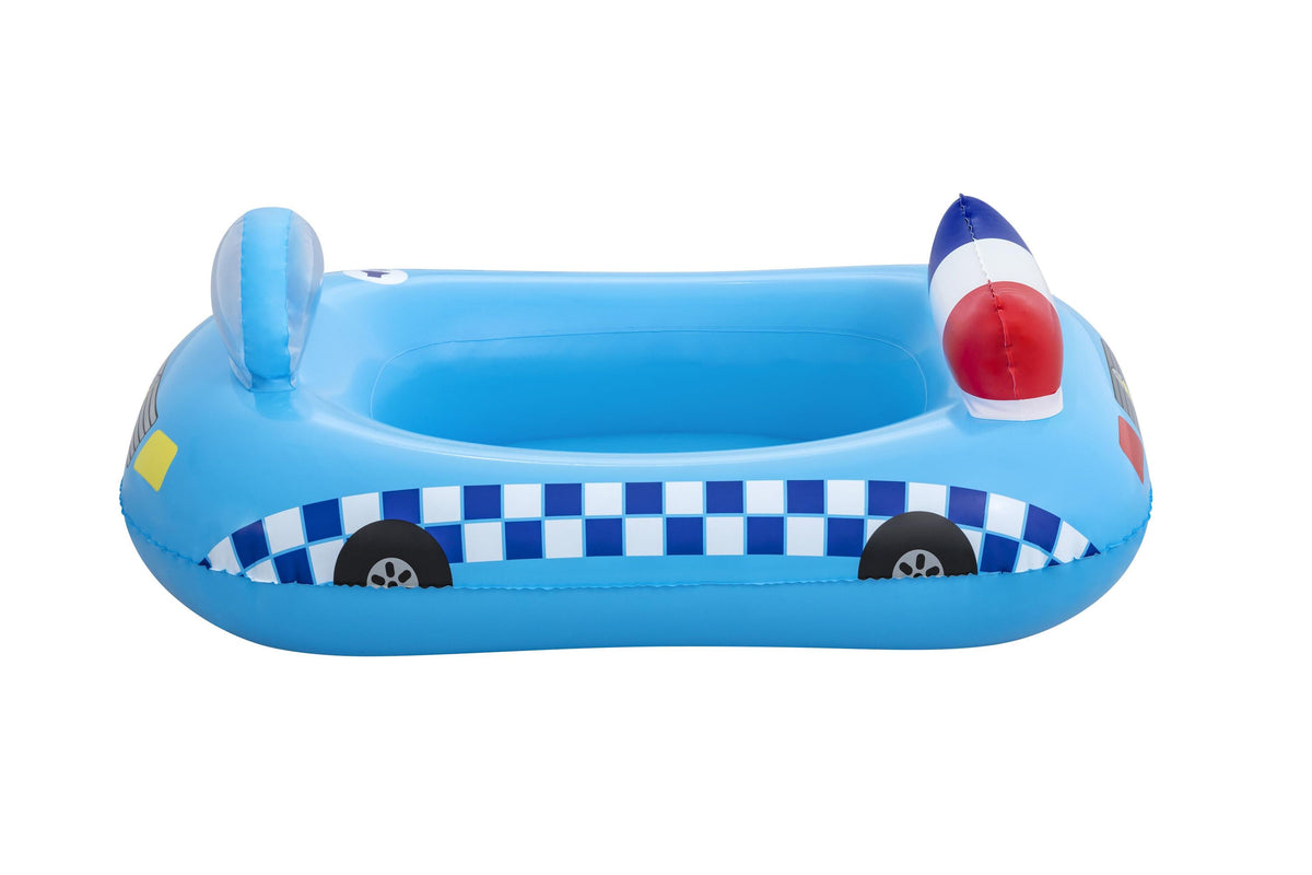 Bestway 97Cm X 74Cm Funspeakers Police Car Baby Boat (Contents:1 Boat) Age 3+