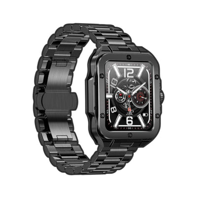 Swiss Military Smart Watch Gun Frame Gun Stainless Steel Strap Smart Watches
