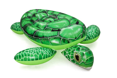 Bestway 1.50m x 1.45m Tidal Turtle Ride-on (1 Ride-on, Repair Patch) - Age 3+