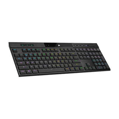 CORSAIR K100 AIR RGB Wireless Ultra-Thin Mechanical Gaming Keyboard - Black