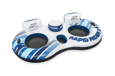 Bestway 2.51m x 1.32m Rapid Rider II (Contents: 1 Double Tube, Repair Patch)