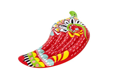 Bestway 1.95m x 99cm Flirty Fiesta Pepper Lounge (Contents: 1 Lounge, Repair Patch)